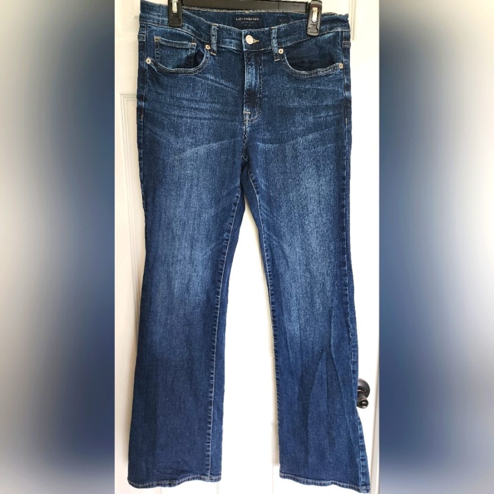 Lucky Brand size 10/30 "Sweet Boot" dark wash jeans